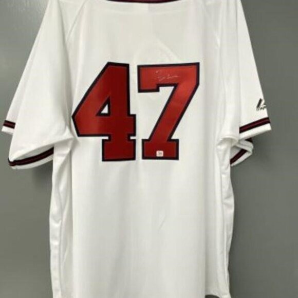 Tom Glavine Autographed Atlanta Braves Jersey with CoA - Picture 2 of 9